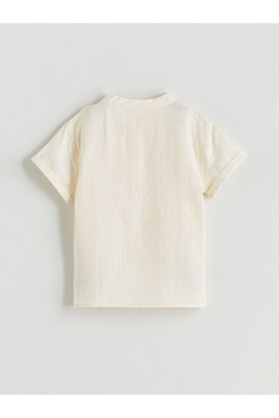 LC Waikiki Lcw Baby Printed Baby Boy Shirt and Shorts 2-Pack