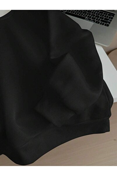 MOONBULL Γυναικείο φούτερ με στάμπα Cherry Cherry Oversize Crew Neck