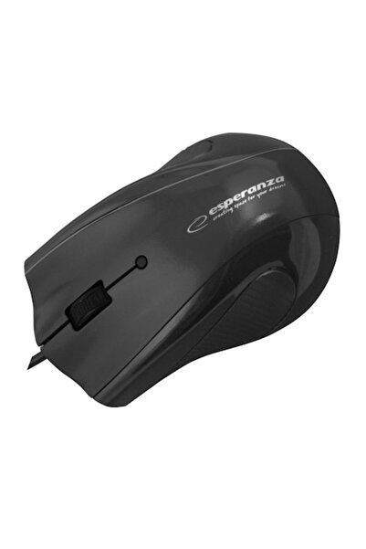Bibilel Set Mouse Optic, USB 3D și Mouse Pad cu gel, 1200 DPI, Negru