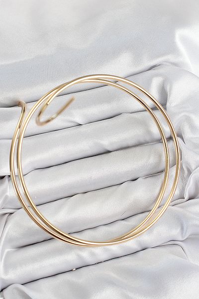TUA MODA Tua Fashion Brass Spiral Model Gold Color Pazu Bracelet