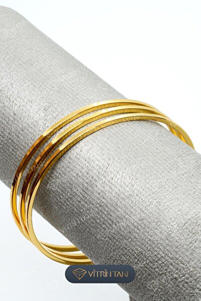 Çelik 66mm Üçlü Ajda Bilezik