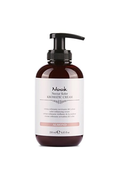 Nook Nectar Kolor Kromatic Renk Canlandırıcı Maske 250ml – Almond | Turunculaşma Karşıtı Bej Sarı Cila