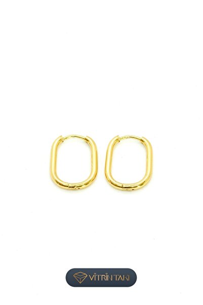 Çelik Altın Renk Küpe