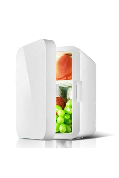 Tradeo ثلاجة صغيرة سعة 8 لتر، مبرد ومدفئ محمول للمشروبات والعناية بالبشرة، تخ...