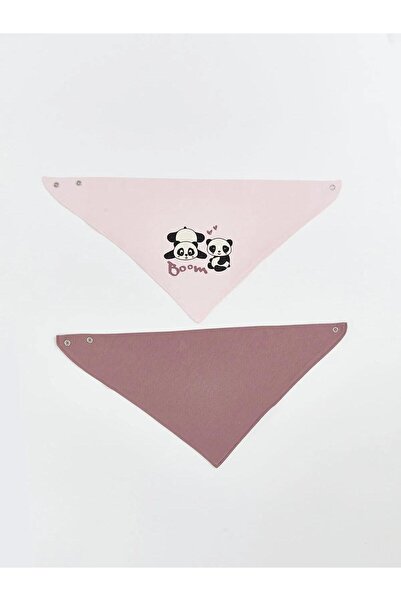 LC Waikiki Lcw Baby Printed Baby Girl Bib Set of 2 (W5)