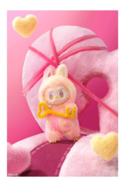 Deerpa Labubu Süpriz Oyuncak Labubu Peluş Bebek Peluş Oyuncak Labubu Anahtarlık Karışık Renk