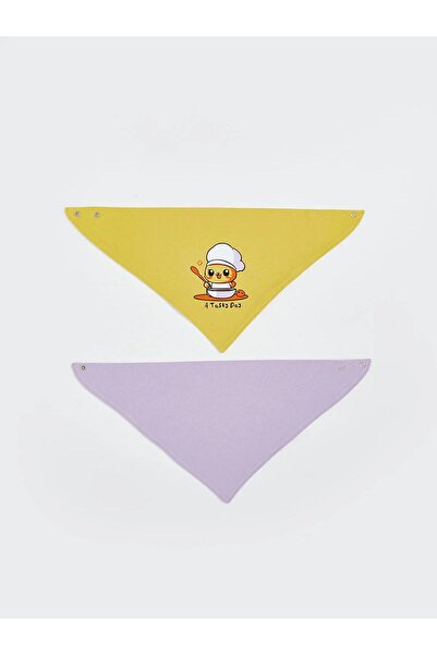 LC Waikiki Lcw Baby Printed Baby Girl Bib Set of 2 (W5)