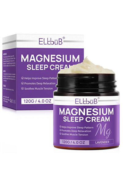 NOVA KISS Cremă pentru îmbunătățirea somnului cu magneziu, ulei de lavandă și...