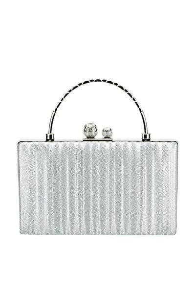 SOFILINE Silver clutch bag with handle BME-622 05