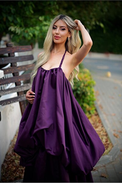 LUCSTYLE Viola Volant Couture Özel Tasarım Elbise