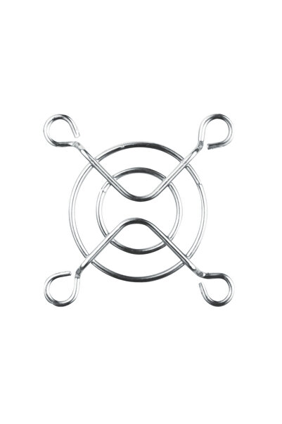 Arctic Grila ventilator ARCTIC, compatibil ventilatoare de 40mm, otel cromat, culoare argintie