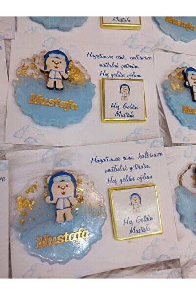 ARMAĞAN BEBEK NİKAH ŞEKERİ Bebek Magneti