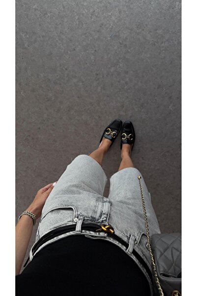 HAZELANNA Duman Rengi Jean Bermuda