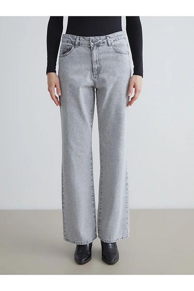 LC Waikiki Lcw Jeans Wideleg Women's Jean Pants (W5)