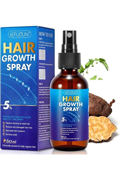 NOVA KISS Spray premium pentru creșterea rapidă a părului cu Minoxidil și ext...