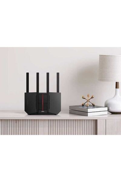 ASUS Ασύρματος δρομολογητής RT-BE92U, 9700 Mbps, 4 κεραίες, πολλαπλής ζώνης, 2.4/5/6GHz