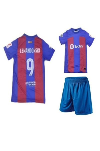 Menta store Set de 2 piese: Tricou și pantaloni scurți Barcelona Lewandowski