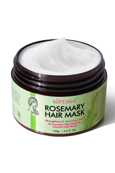 NOVA KISS Μάσκα με δενδρολίβανο για ενίσχυση και τόνωση της ανάπτυξης των μαλ...