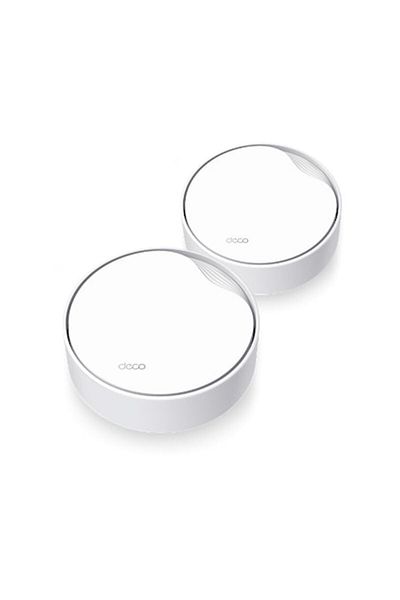TP-LINK Sistem Wi-Fi mesh Deco X50-PoE (pachet de 2), bandă duală, Wi-Fi 6, AX3000