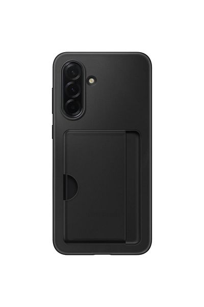 Samsung Carcasă cu slot pentru card pentru Galaxy A36, neagră