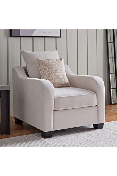 Home Box أريكة نيلسون المصنوعة من القماش مع وسادتين