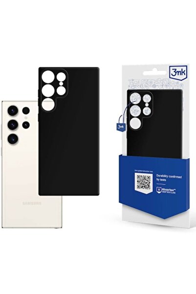3MK Προστατευτική θήκη ματ για Samsung Galaxy S24 Ultra, μαύρη