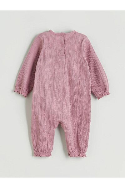 LC Waikiki Lcw Baby Baby Girl Jumpsuit with Baby Collar (W5)
