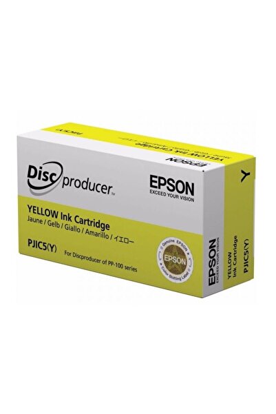 EPSON Yellow Ink Cartridge PJIC5(Y) for DiscProducer