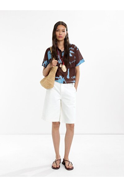 PARFOIS Desenli Gömlek %100 Pamuk
