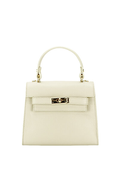 SOFILINE Τσάντα από γνήσιο δέρμα 8949 121 Κρεμ