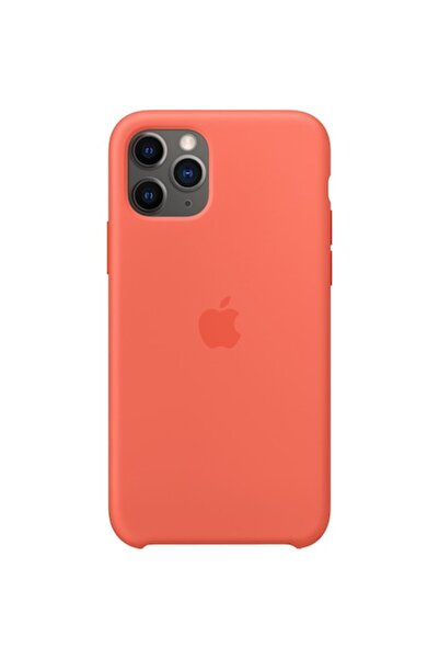 Apple Προστατευτική θήκη για iPhone 11 Pro, σιλικόνη, Clementine