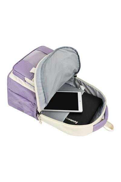 Dadacuq Trend Four-Compartment Cover School Backpack with Lock and Wallet Daily Travel Bag Ddcq3777
