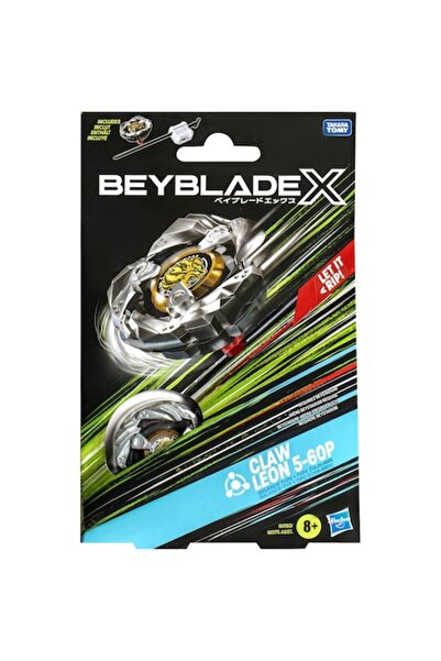 BEYBLADE X Toy - Let It Rip, Claw Leon 5-60P, with launcher