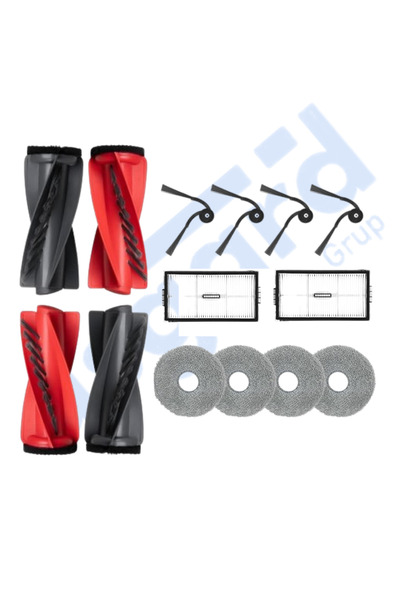 Asgard Grup Roborock Saros 10R-Q Revo Curv X Compatibil 2 perii principale 4 ...