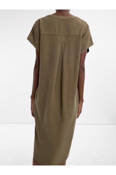 PARFOIS %100 Liyosel Kısa Elbise