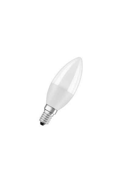 Osram Set 2 becuri LED VALUE CLB60, E14, 7W 60W, 806 lm, lumină caldă 2700K