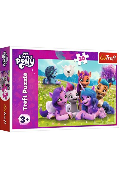 Trefl Puzzle - My Little Pony, Přátelští poníci, 30 dílků