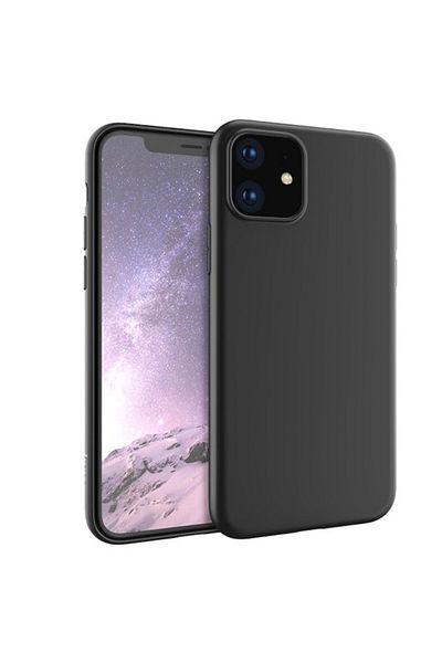 3MK Case compatible with Apple iPhone 11 - Matte Black TPU silicone