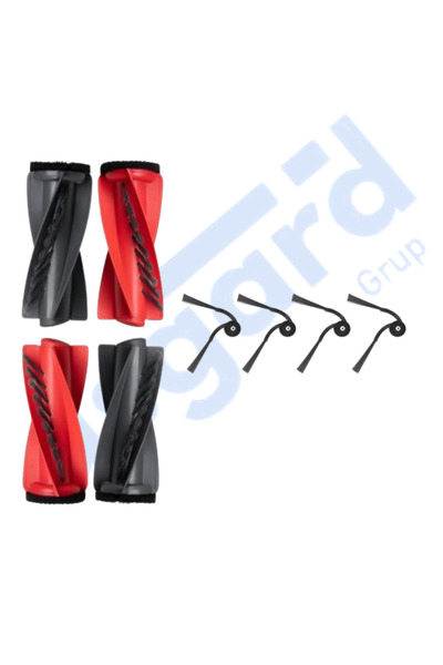 Asgard Grup روبروك ساروس 10R-Q ريفو كيرف إكس متوافق مع 2 فرشاة رئيسية و4 فرشا...