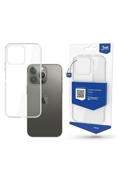 3MK Clear Case for iPhone 14 Pro Max, Transparent