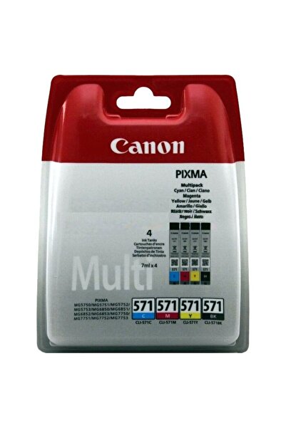 Canon CLI-571 Ink Cartridge, Multipack