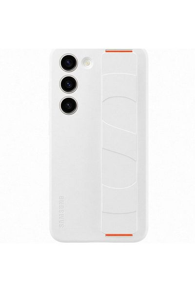 Samsung Silicone Grip Case for Galaxy S23, White