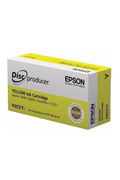 EPSON Yellow Ink Cartridge PJIC5(Y) for DiscProducer