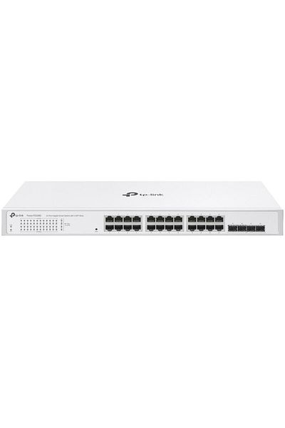 TP-LINK Switch Festa FS328G, 24 RJ45 Gigabit Ports, 4 Gigabit SFP Slots, Metal Case, Rackable