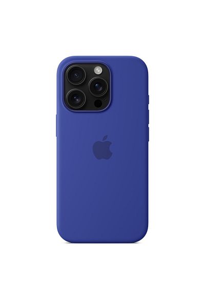 Apple Husă din silicon cu MagSafe pentru iPhone 16 Pro - Ultramarin