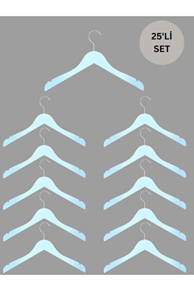 ZD HOMEDITING Gömlek Askısı Barsız 25'Lİ SET
