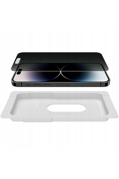 Belkin ScreenForce Privacy Tempered Glass Screen Protector for iPhone 15 Pro