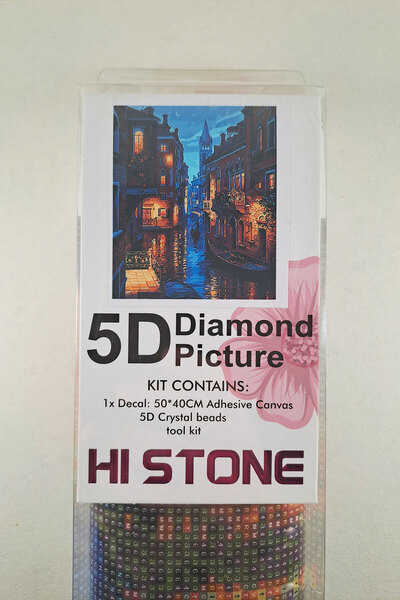 histone 5D Elmas Taş İşleme Kiti 40x50 cm Venedik Desen