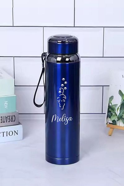 İŞTE BU 1 Liter Stainless Steel Thermos |   12 Hours Hot and Cold Keeping |   Durable Structure