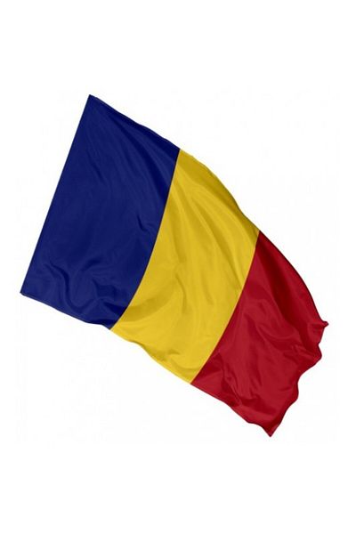 SDX Market Romania Flag / Tricolor polyester flag 160 g / m2, 210 cm x 140 cm